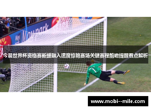 今晨世界杯资格赛新援融入速度惊艳赛场关键赛程前瞻提醒看点解析 今晨世界杯资格赛新援融入速度惊艳赛场关键赛程前瞻提醒看点解析